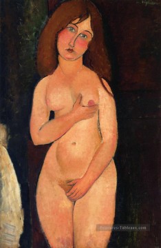 Vénus debout nu 1917 Amedeo Modigliani Peinture à l'huile